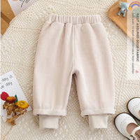 Load image into Gallery viewer, Baby Kid Girls Solid Color Cartoon Pants Wholesale 231019216
