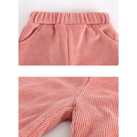 Load image into Gallery viewer, Baby Kid Girls Solid Color Cartoon Pants Wholesale 231019216
