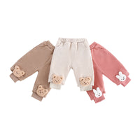 Load image into Gallery viewer, Baby Kid Girls Solid Color Cartoon Pants Wholesale 231019216
