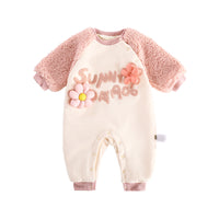 Load image into Gallery viewer, Baby Girls Letters Flower Jumpsuits Wholesale 231019217
