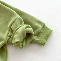 Load image into Gallery viewer, 2 Pieces Set Baby Kid Girls Boys Sports Embroidered Tops And Solid Color Pants Wholesale 23101922
