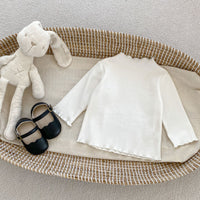 Load image into Gallery viewer, Baby Kid Girls Solid Color Striped Flower Polka dots Tops Wholesale 231019221
