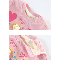 Load image into Gallery viewer, 2 Pieces Set Baby Kid Girls Letters Flower Print Hoodies Sweatshirts And Pants Wholesale 231019226
