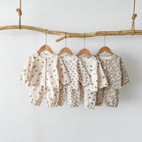 Load image into Gallery viewer, Baby Kid Girls Flower Fruit Print Sleepwears Wholesale 23101925
