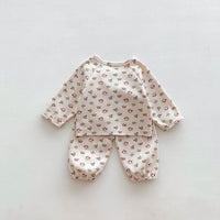 Load image into Gallery viewer, Baby Kid Girls Flower Fruit Print Sleepwears Wholesale 23101925
