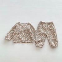 Load image into Gallery viewer, Baby Kid Girls Flower Fruit Print Sleepwears Wholesale 23101925
