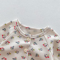Load image into Gallery viewer, Baby Kid Girls Flower Fruit Print Sleepwears Wholesale 23101925
