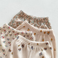 Load image into Gallery viewer, Baby Kid Girls Flower Fruit Print Sleepwears Wholesale 23101925
