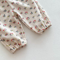 Load image into Gallery viewer, Baby Kid Girls Flower Fruit Print Sleepwears Wholesale 23101925
