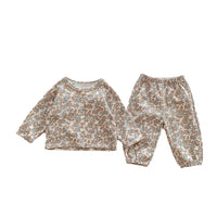 Load image into Gallery viewer, Baby Kid Girls Flower Fruit Print Sleepwears Wholesale 23101925
