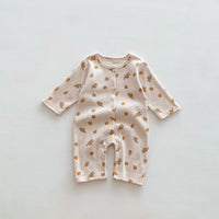 Load image into Gallery viewer, Baby Kid Girls Flower Fruit Print Jumpsuits Wholesale 23101926
