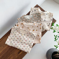 Load image into Gallery viewer, Baby Kid Girls Flower Fruit Print Jumpsuits Wholesale 23101926
