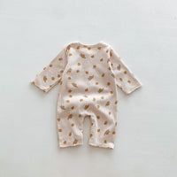 Load image into Gallery viewer, Baby Kid Girls Flower Fruit Print Jumpsuits Wholesale 23101926
