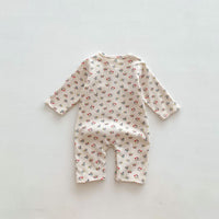 Load image into Gallery viewer, Baby Kid Girls Flower Fruit Print Jumpsuits Wholesale 23101926

