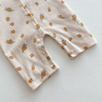 Load image into Gallery viewer, Baby Kid Girls Flower Fruit Print Jumpsuits Wholesale 23101926
