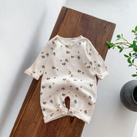 Load image into Gallery viewer, Baby Kid Girls Flower Fruit Print Jumpsuits Wholesale 23101926
