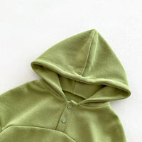 Load image into Gallery viewer, 2 Pieces Set Baby Kid Girls Boys Solid Color Hoodies Sweatshirts And Striped Pants Wholesale 23101930
