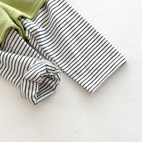 Load image into Gallery viewer, 2 Pieces Set Baby Kid Girls Boys Solid Color Hoodies Sweatshirts And Striped Pants Wholesale 23101930
