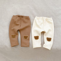 Load image into Gallery viewer, Baby Kid Girls Solid Color Cartoon Pants Wholesale 23101932

