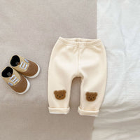 Load image into Gallery viewer, Baby Kid Girls Solid Color Cartoon Pants Wholesale 23101932
