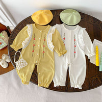 Load image into Gallery viewer, Baby Kid Girls Flower Jumpsuits Wholesale 23101938
