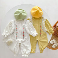 Load image into Gallery viewer, Baby Kid Girls Flower Jumpsuits Wholesale 23101938
