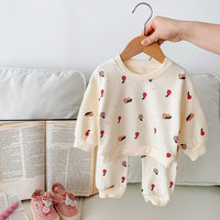 Load image into Gallery viewer, 2 Pieces Set Baby Kid Girls Fruit Print Tops And Pants Wholesale 23101941
