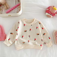 Load image into Gallery viewer, 2 Pieces Set Baby Kid Girls Fruit Print Tops And Pants Wholesale 23101941
