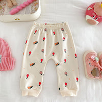Load image into Gallery viewer, 2 Pieces Set Baby Kid Girls Fruit Print Tops And Pants Wholesale 23101941
