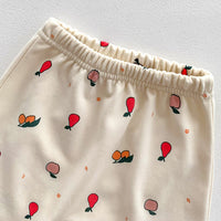 Load image into Gallery viewer, 2 Pieces Set Baby Kid Girls Fruit Print Tops And Pants Wholesale 23101941
