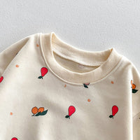 Load image into Gallery viewer, 2 Pieces Set Baby Kid Girls Fruit Print Tops And Pants Wholesale 23101941
