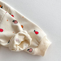 Load image into Gallery viewer, 2 Pieces Set Baby Kid Girls Fruit Print Tops And Pants Wholesale 23101941
