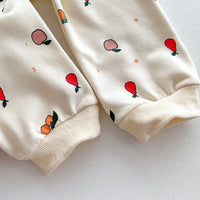 Load image into Gallery viewer, 2 Pieces Set Baby Kid Girls Fruit Print Tops And Pants Wholesale 23101941
