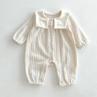 Load image into Gallery viewer, Baby Kid Girls Boys Solid Color Cartoon Jumpsuits Wholesale 23101944
