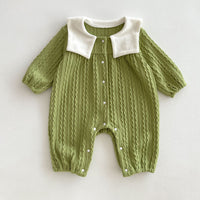 Load image into Gallery viewer, Baby Kid Girls Boys Solid Color Cartoon Jumpsuits Wholesale 23101944
