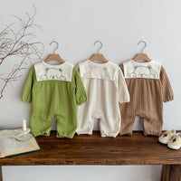 Load image into Gallery viewer, Baby Kid Girls Boys Solid Color Cartoon Jumpsuits Wholesale 23101944
