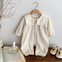 Load image into Gallery viewer, Baby Kid Girls Boys Solid Color Cartoon Jumpsuits Wholesale 23101944
