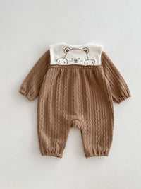 Load image into Gallery viewer, Baby Kid Girls Boys Solid Color Cartoon Jumpsuits Wholesale 23101944
