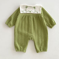 Load image into Gallery viewer, Baby Kid Girls Boys Solid Color Cartoon Jumpsuits Wholesale 23101944

