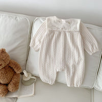 Load image into Gallery viewer, Baby Kid Girls Boys Solid Color Cartoon Jumpsuits Wholesale 23101944
