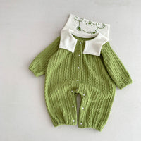 Load image into Gallery viewer, Baby Kid Girls Boys Solid Color Cartoon Jumpsuits Wholesale 23101944
