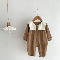 Load image into Gallery viewer, Baby Kid Girls Boys Solid Color Cartoon Jumpsuits Wholesale 23101944
