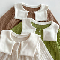 Load image into Gallery viewer, Baby Kid Girls Boys Solid Color Cartoon Jumpsuits Wholesale 23101944
