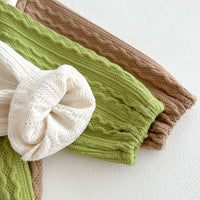 Load image into Gallery viewer, Baby Kid Girls Boys Solid Color Cartoon Jumpsuits Wholesale 23101944
