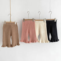 Load image into Gallery viewer, Baby Kid Girls Solid Color Pants Wholesale 23101949
