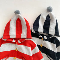 Load image into Gallery viewer, Baby Kid Boys Striped Color-blocking Cardigan Wholesale 23101950
