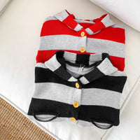 Load image into Gallery viewer, Baby Kid Boys Striped Color-blocking Cardigan Wholesale 23101950

