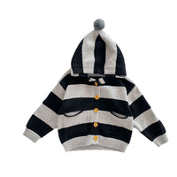 Load image into Gallery viewer, Baby Kid Boys Striped Color-blocking Cardigan Wholesale 23101950
