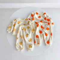 Load image into Gallery viewer, 2 Pieces Set Baby Kid Girls Fruit Print Tops And Pants Wholesale 23101952
