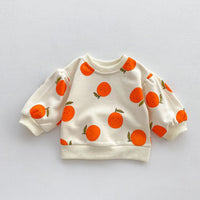 Load image into Gallery viewer, 2 Pieces Set Baby Kid Girls Fruit Print Tops And Pants Wholesale 23101952
